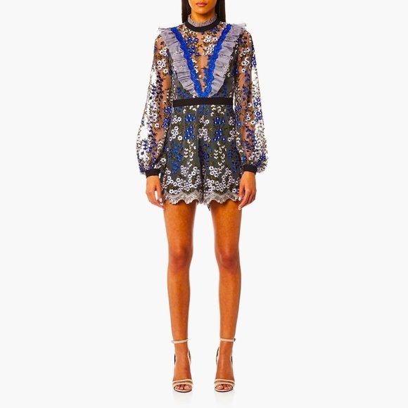 NWT THREE FLOOR Women's Orchid Playsuit Multi 4